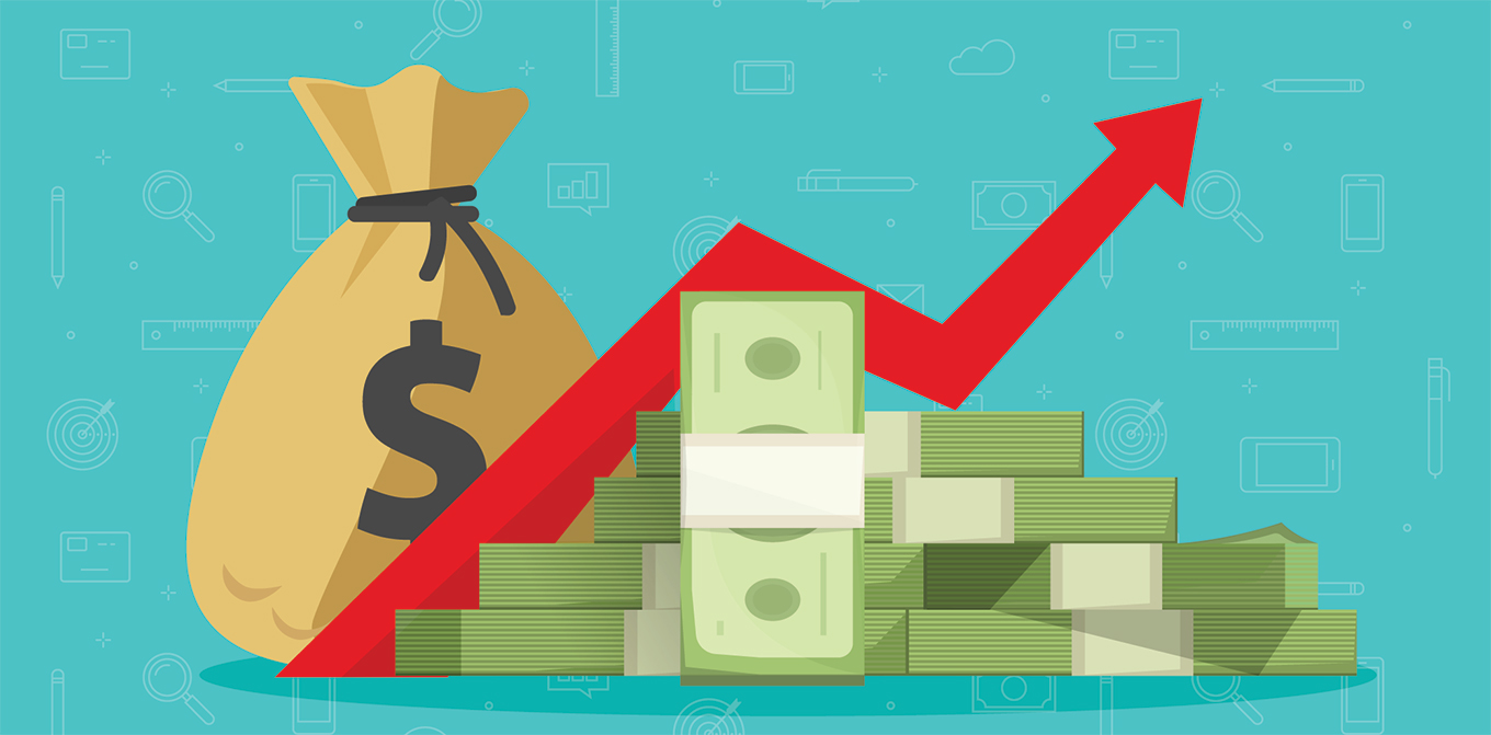 Chart showing inflation rise in 2025 with cost indicators